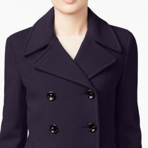 Women's pea coat double breasted